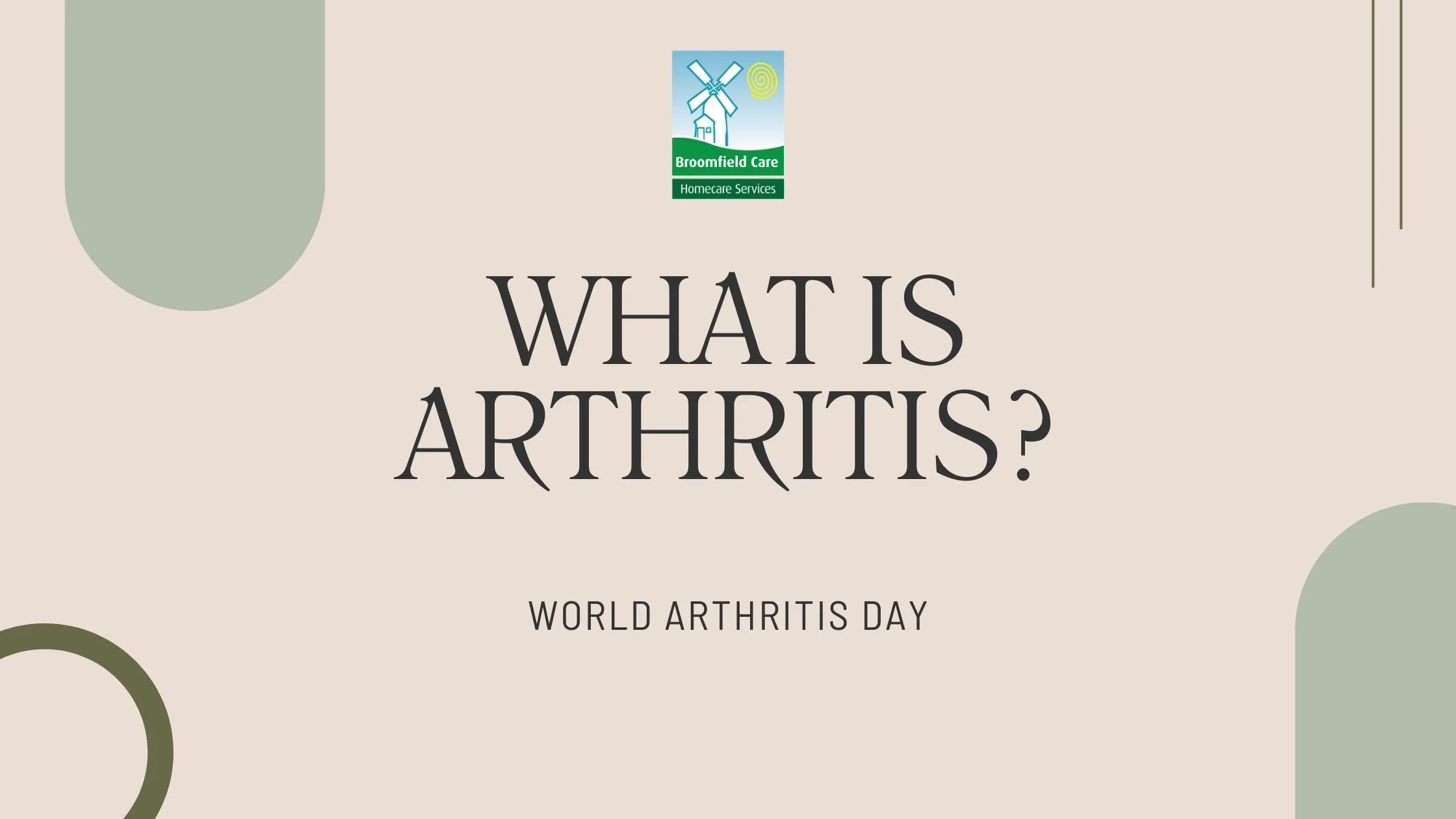 Broomfield care homecare services gloucester arthritis day