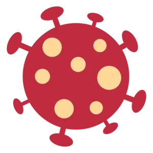 covid virus icon