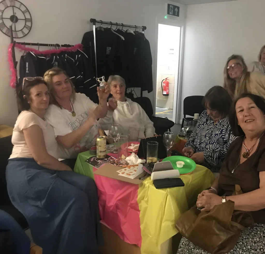 Lidia, Mandy, Sue, Jackie, and Trish 