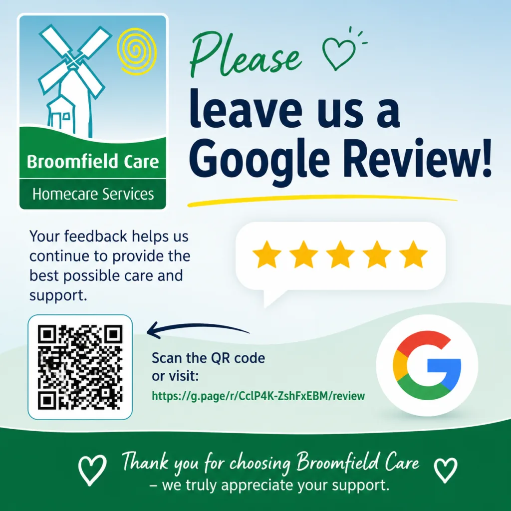 Review Broomfield Care on google!